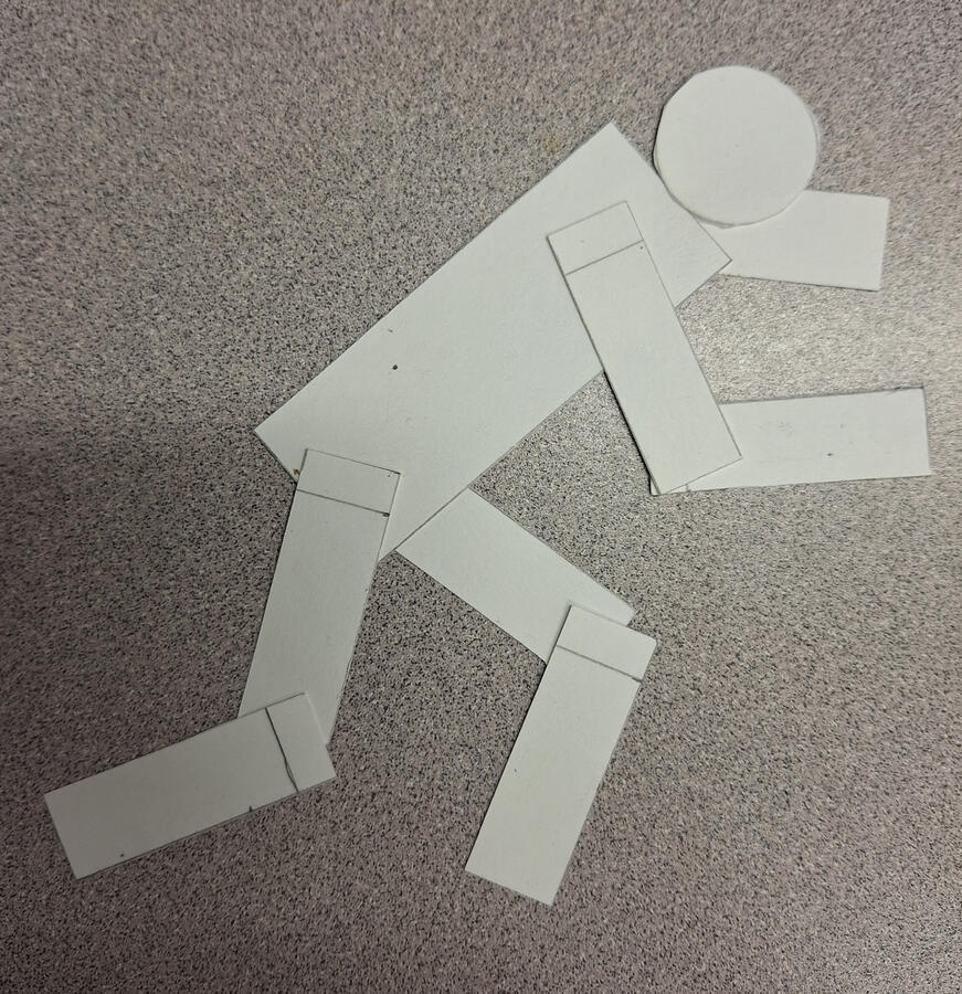 Graphic design project to design Paris 2024 Olympic pictographs. 2024, Illustrator and Photoshop.