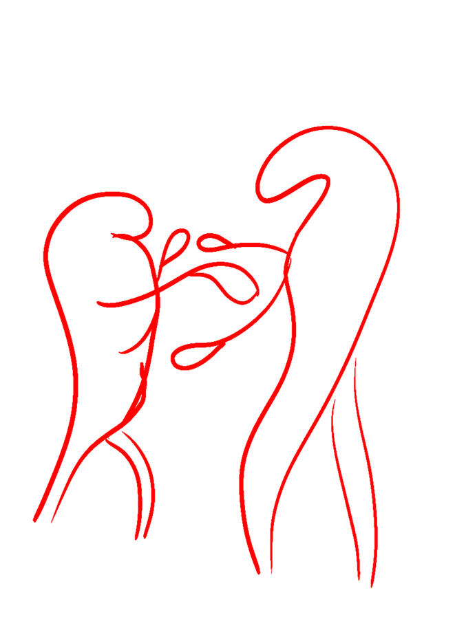 Graphic design project to design Paris 2024 Olympic pictographs. 2024, Illustrator and Photoshop.