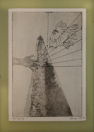 RIP Chi Pig. 2024, Hard and soft ground intaglio.