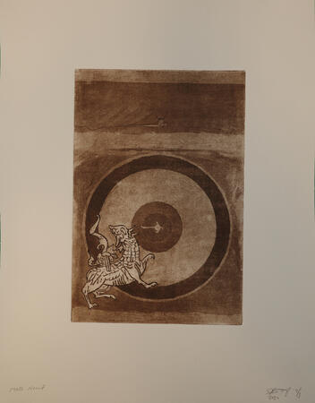 Maes Howe. 2024, Hard and soft ground, aquatint intaglio.