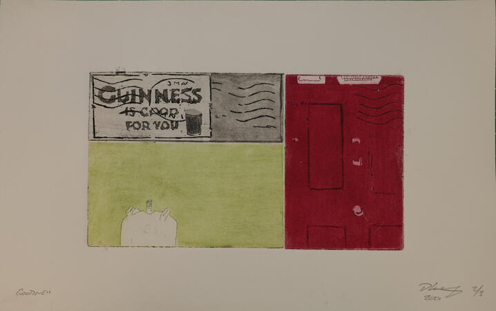Goodness. 2024, Aquatint, hard ground, multi-plate intaglio.